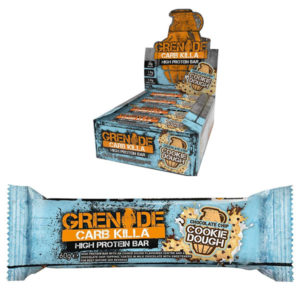 Grenade Bars - Chocolate Chip Cookie Dough
